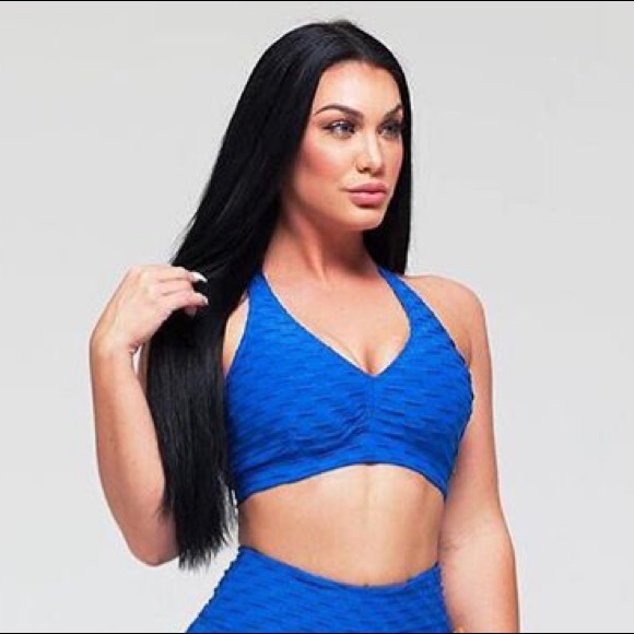 🇧🇷 Brazilian Honeycomb Top Sports Bra Bebe - Picture 8 of 8